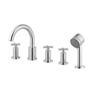 Vòi Sen Xả Bồn Tắm COTTO CT248C16S41 Nóng Lạnh 5 Lỗ - 4 Vòi Sen Xả Bồn Tắm COTTO CT248C16S41 Nóng Lạnh 5 Lỗ - 3