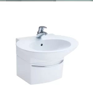 Chậu Rửa Lavabo COTTO SC01027 Treo Tường Kháng Khuẩn - 3