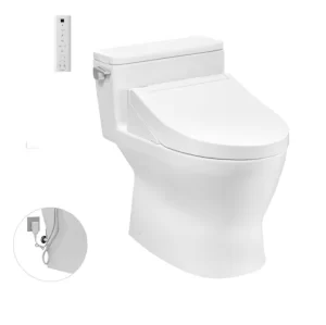 Bồn Cầu WASHLET TOTO MS188VKW14 1 Khối Kèm Nắp Điện Tử TCF24410AAA (220V) - 5