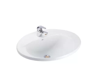Chậu Rửa Lavabo COTTO C02607 Serena Dương Vành Kháng Khuẩn - 4 Chậu Rửa Lavabo COTTO C02607 Serena Dương Vành Kháng Khuẩn - 3