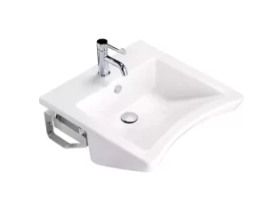 Chậu Rửa Lavabo COTTO SC00537 Treo Tường Kháng Khuẩn - 4 Chậu Rửa Lavabo COTTO SC00537 Treo Tường Kháng Khuẩn - 3