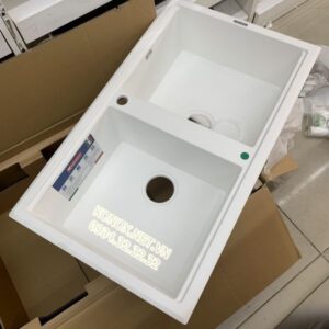 Granite sink Phoenix 860 GreySiphon, giá úp bát inox KONOX - 72 Granite sink Phoenix 860 GreySiphon, giá úp bát inox KONOX - 71