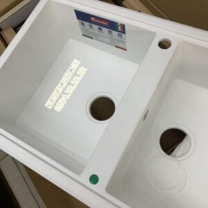 Granite sink Phoenix 860 GreySiphon, giá úp bát inox KONOX - 50 Granite sink Phoenix 860 GreySiphon, giá úp bát inox KONOX - 49