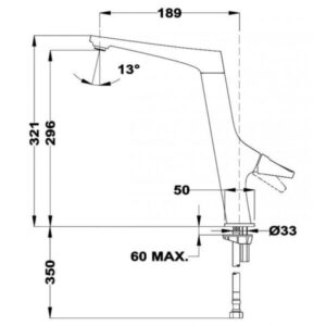 Vòi rửa chén Teka SN 915 116030030 - 4 Vòi rửa chén Teka SN 915 116030030 - 3