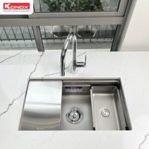 Chậu rửa bát Konox KN7644SU DEKOR - 15
