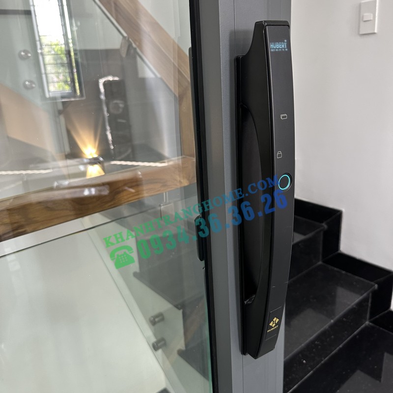 KHÓA CỬA VÂN TAY HUBERT HB CN86 BLACK - 11