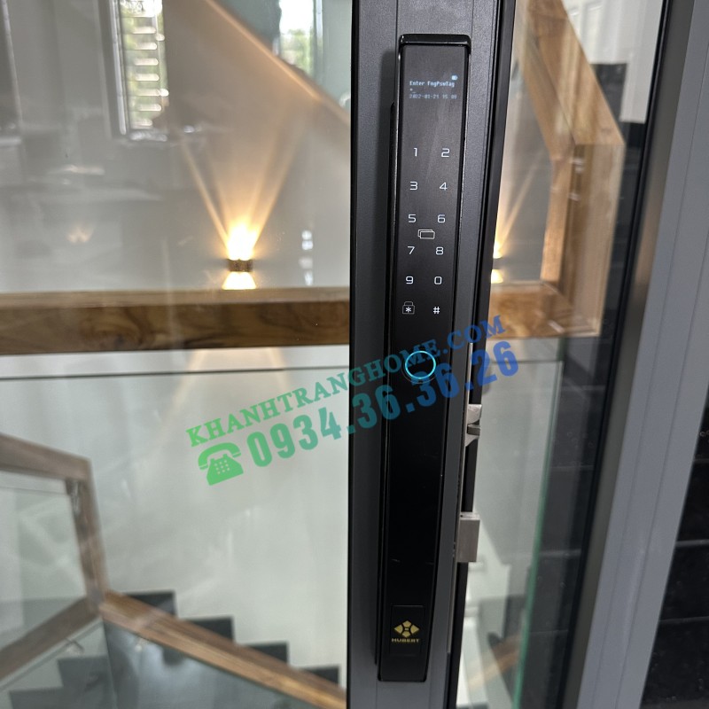 KHÓA CỬA VÂN TAY HUBERT HB CN86 BLACK - 15