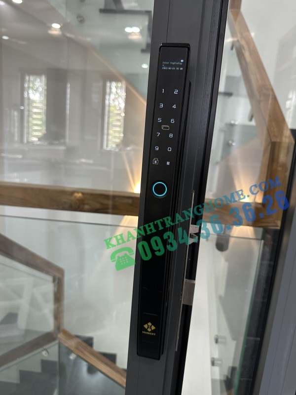 KHÓA CỬA VÂN TAY HUBERT HB CN86 BLACK - 17