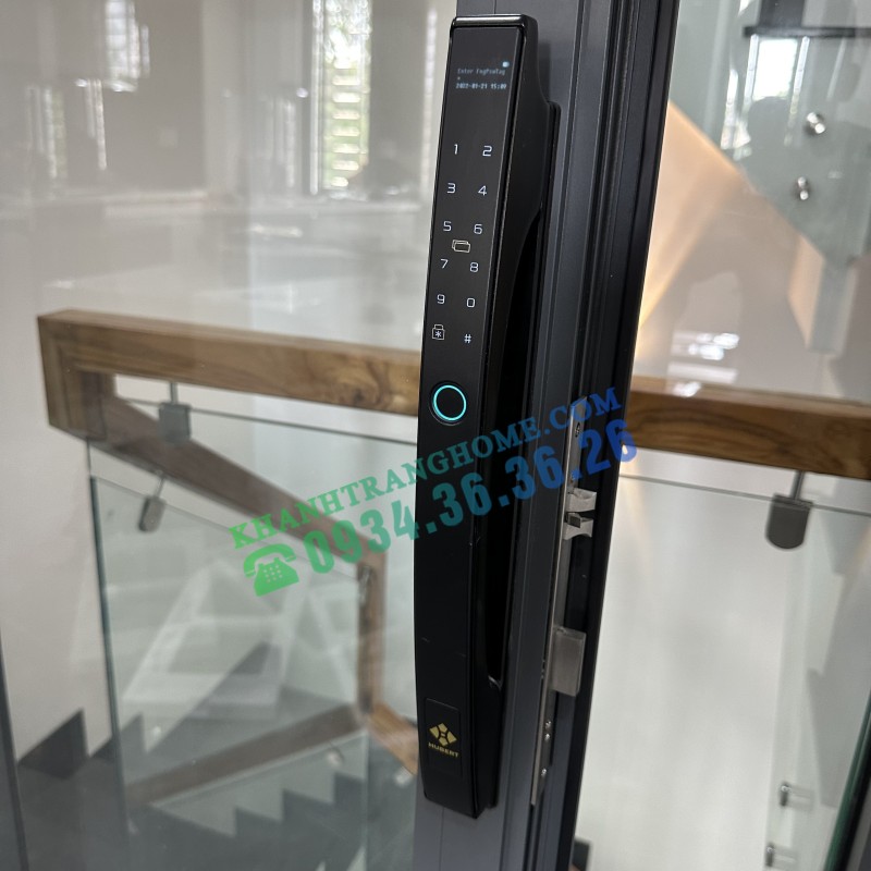 KHÓA CỬA VÂN TAY HUBERT HB CN86 BLACK - 19