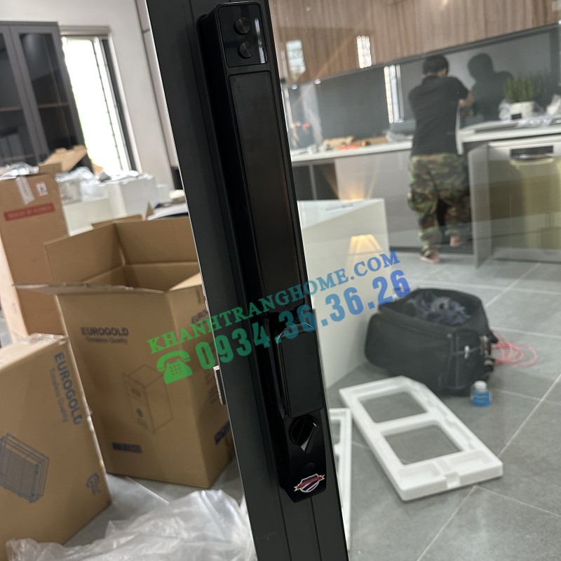 KHÓA CỬA VÂN TAY HUBERT HB CN86 BLACK - 27