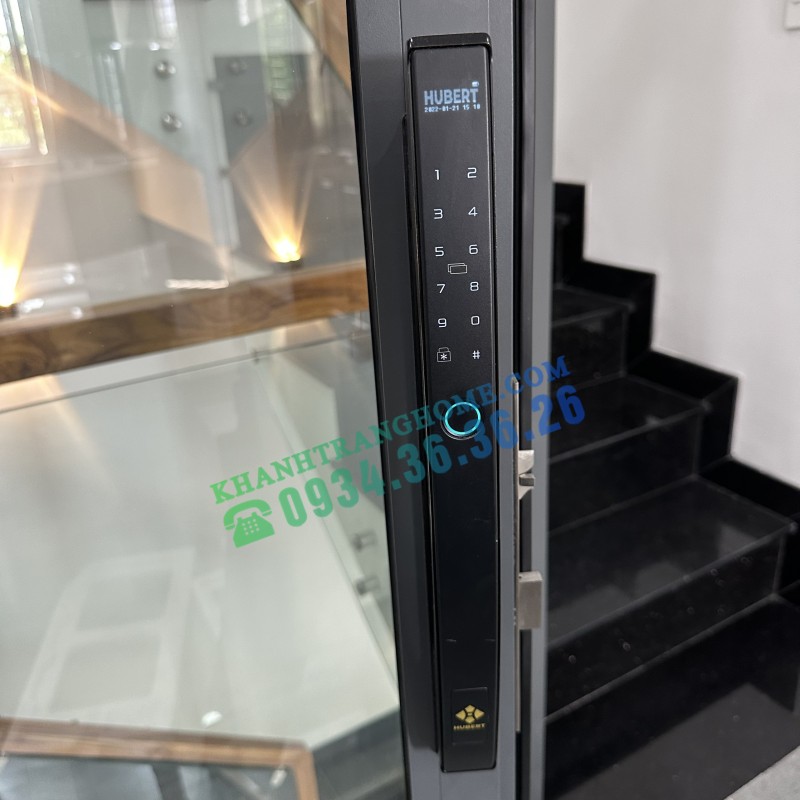 KHÓA CỬA VÂN TAY HUBERT HB CN86 BLACK - 45