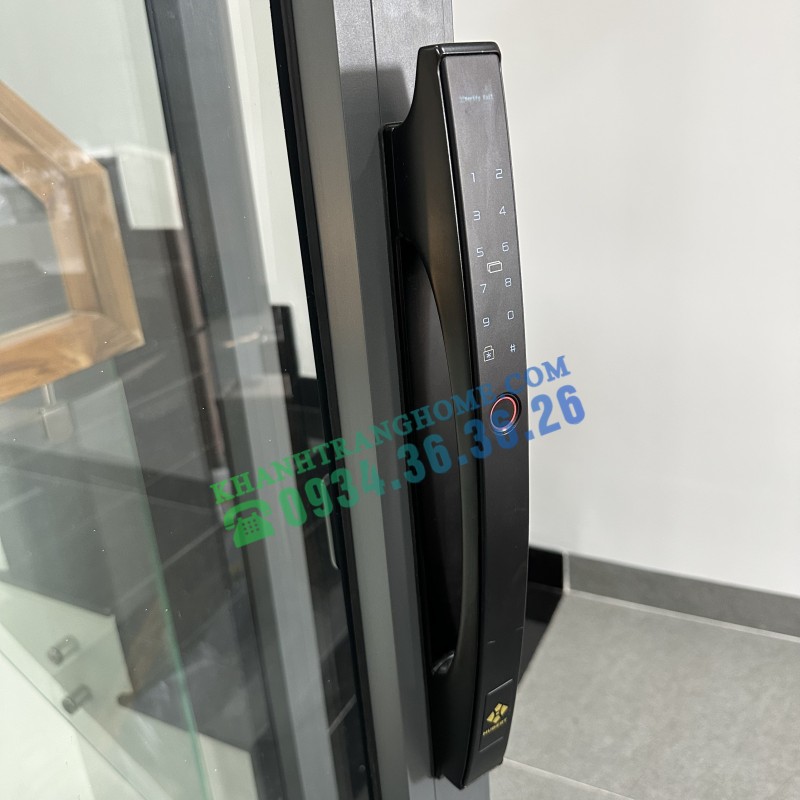 KHÓA CỬA VÂN TAY HUBERT HB CN86 BLACK - 51