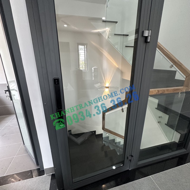 KHÓA CỬA VÂN TAY HUBERT HB CN86 BLACK - 55