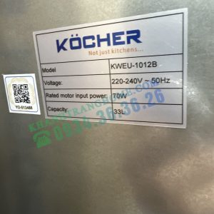 TỦ RƯỢU VANG KOCHER KWEU-1012B - 52