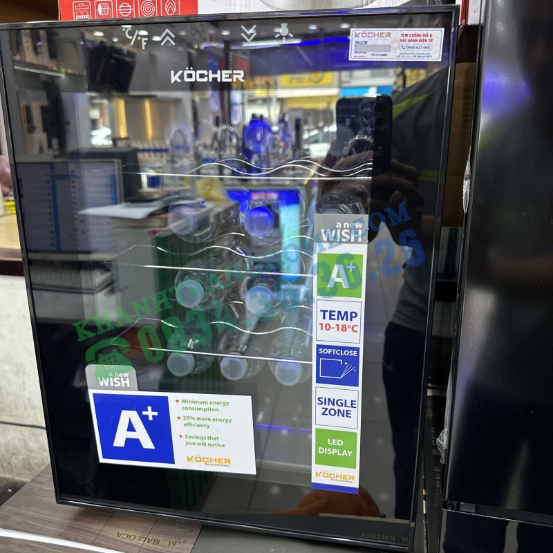TỦ RƯỢU VANG KOCHER KWEU-1012B - 104