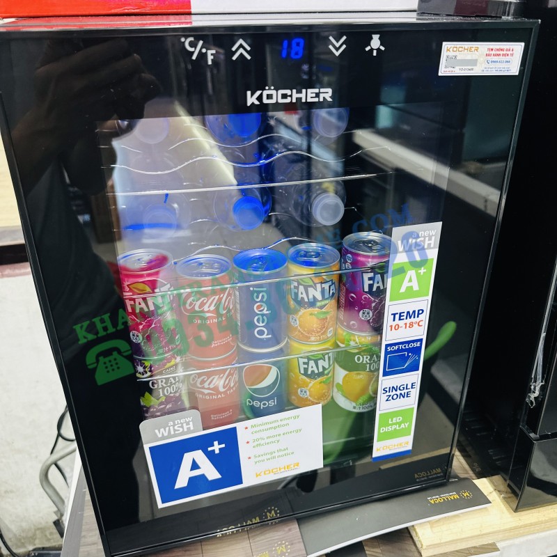 TỦ RƯỢU VANG KOCHER KWEU-1012B - 112