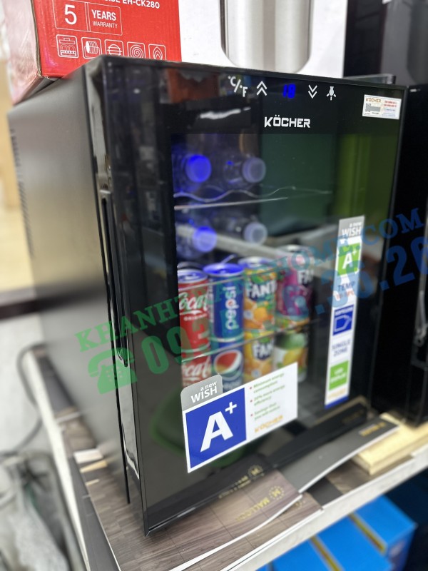 TỦ RƯỢU VANG KOCHER KWEU-1012B - 124