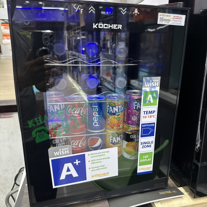 TỦ RƯỢU VANG KOCHER KWEU-1012B - 138