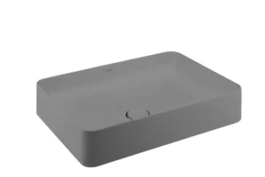 Chậu Rửa Lavabo COTTO C00342 MSL Đặt Bàn Màu Xám - 4 Chậu Rửa Lavabo COTTO C00342 MSL Đặt Bàn Màu Xám - 3