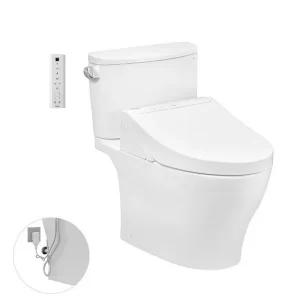 Bồn Cầu Điện Tử TOTO CS767RW14#XW Kèm Nắp Rửa Điện Tử WASHLET Dòng C5 – TCF24410AAA (220V) - 5