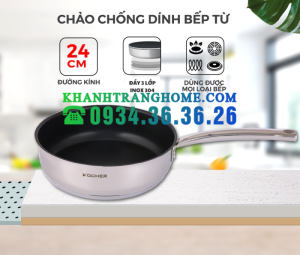 Chảo chống dính Kocher KF-247 - 2 Chảo chống dính Kocher KF-247