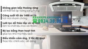 MÁY HÚT MÙI KOCHER K-228S1-70 - 2 MÁY HÚT MÙI KOCHER K-228S1-70
