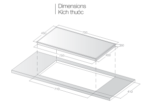 BẾP TỪ BA VÙNG NẤU LORCA LCI-309 PLUS - 1 BẾP TỪ BA VÙNG NẤU LORCA LCI-309 PLUS