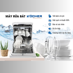 MÁY RỬA BÁT KOCHER KDEU 8835SE - 1 MÁY RỬA BÁT KOCHER KDEU 8835SE