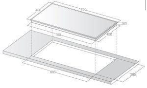BẾP TỪ ĐÔI LORCA LCI-809 PLUS - 1 BẾP TỪ ĐÔI LORCA LCI-809 PLUS
