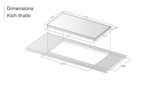 BẾP TỪ ĐÔI LORCA LCI-886D