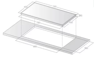 BẾP TỪ ĐÔI LORCA LCI-899 PRO - 1 BẾP TỪ ĐÔI LORCA LCI-899 PRO
