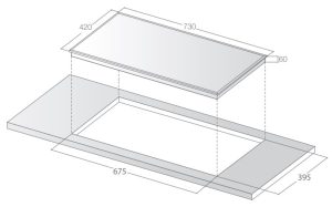 BẾP TỪ ĐÔI LORCA TA-1006 PLUS