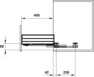 RỔ BÁT ĐĨA CAPPELLA INOX 304 800MM HAFELE 549.08.013 - 7 RỔ BÁT ĐĨA CAPPELLA INOX 304 800MM HAFELE 549.08.013