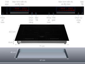 BẾP ĐIỆN TỪ HỒNG NGOẠI JUNGER SIS-66
