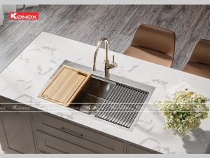 Chậu rửa chén bát KONOX KN8050TS Full - 5 Chậu rửa chén bát KONOX KN8050TS Full