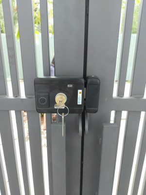 KHÓA CỬA CỔNG CHỐNG NƯỚC DEMAX SL603WP-APP