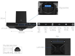 MÁY HÚT MÙI JUNGER HRJ-701