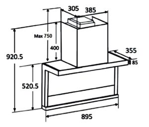 MÁY HÚT MÙI SEVILLA SV-BK99