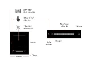 BẾP TỪ ĐƠN JUNGER IS-22 - 3 BẾP TỪ ĐƠN JUNGER IS-22