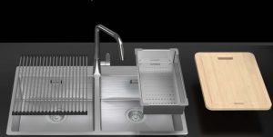 BỘ CHẬU BẾP HAFELE 567.20.577 - 10 BỘ CHẬU BẾP HAFELE 567.20.577 - 9