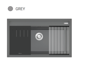 Chậu rửa KONOX TERRA 860S - 3 Chậu rửa KONOX TERRA 860S