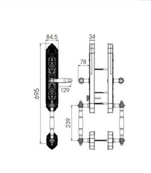 KHÓA ĐẠI SẢNH KASSLER KL939 - 1 KASSLER KL939
