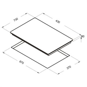 Bếp từ Đức FASTER FS 741G-HI