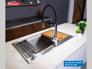 Chậu rửa chén bát KONOX KN8050TS Full - 4 Chậu rửa chén bát KONOX KN8050TS Full