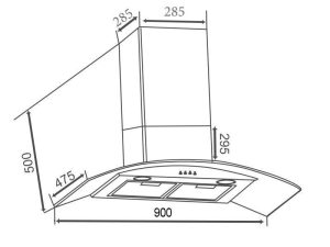 MÁY HÚT MÙI FASTER FS 3388-90S