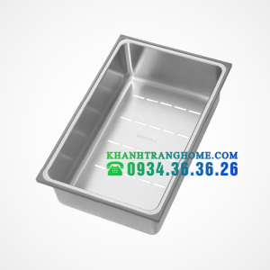 Rổ inox Malloca L-11 - 1 RỔ INOX MALLOCA L-11