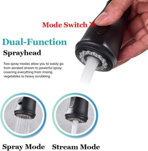 VÒI RỬA SEVILLA SV-836 BLACK