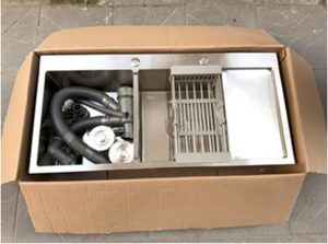 BỒN RỬA BÁT PRAMIE CP-9700 - 3 Chậu rửa bát inox PRAMIE CP-9700