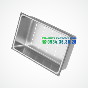 Rổ inox Malloca L-11 - 2 RỔ INOX MALLOCA L-11