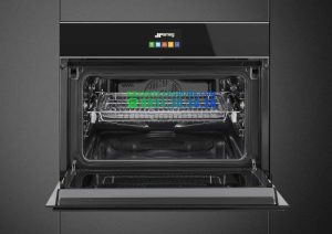 Lò nướng kèm vi sóng Smeg SF4604WMCNR - 3 LÒ NƯỚNG KÈM VI SÓNG SMEG SF4604WMCNR